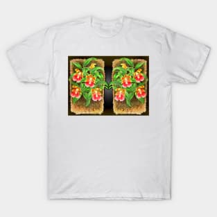 Flowers in a vertical garden T-Shirt